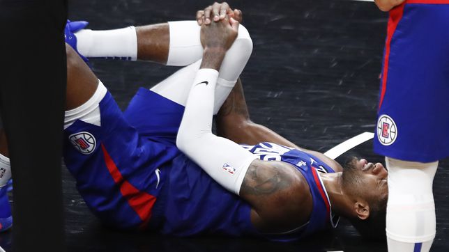 Alarm in the NBA: Paul George, injured
