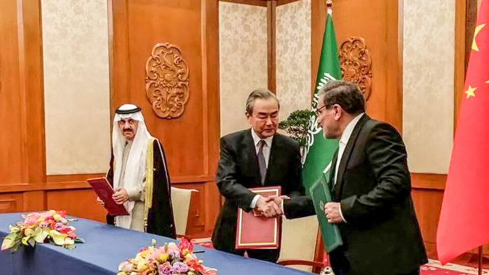 Iran and Saudi Arabia reestablished diplomatic relations
