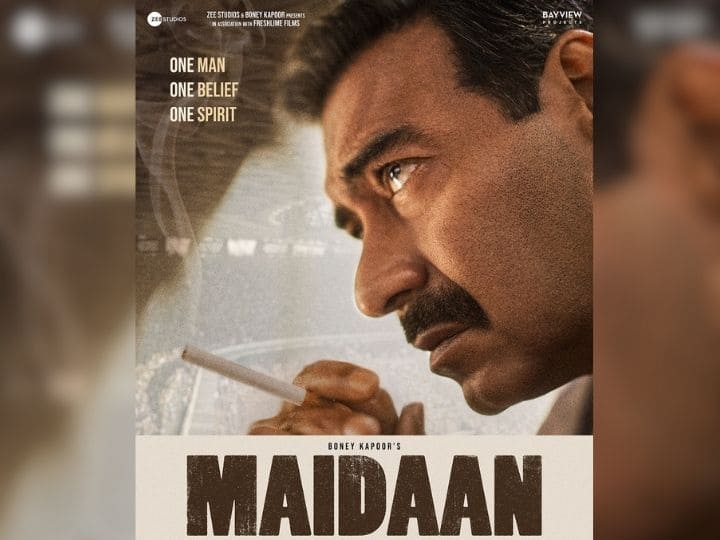 'Maidan' Teaser To Be Released Along With 'Bhola', Ajay Devgan's Latest Movie Poster Has Appeared

