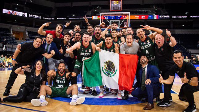 Mexico returns to the Basketball World Cup after defeating Uruguay
