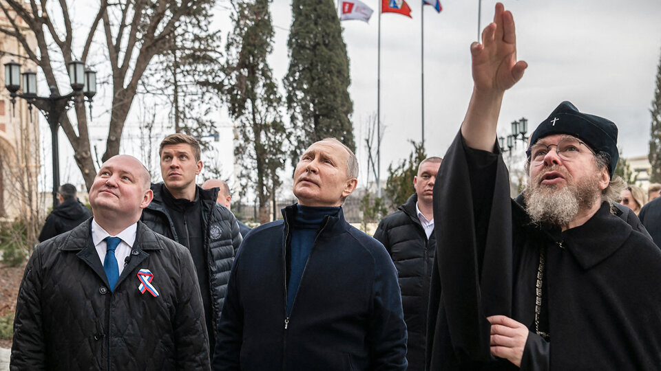 Putin visited Crimea for the first time since the start of the war with Ukraine
