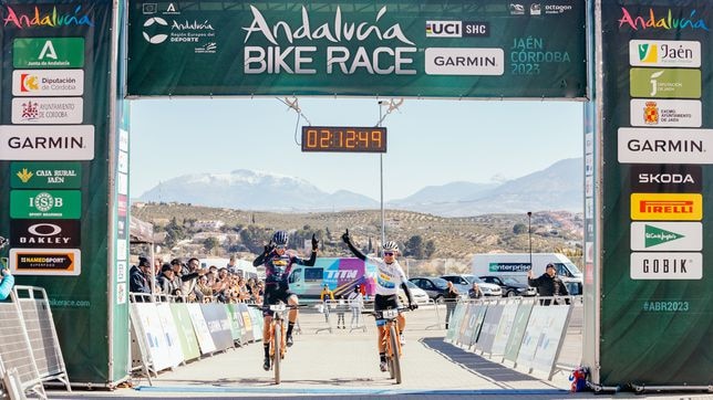 Rabensteiner and Alleman rebuild and conquer stage 2 of the Andalucía Bike Race
