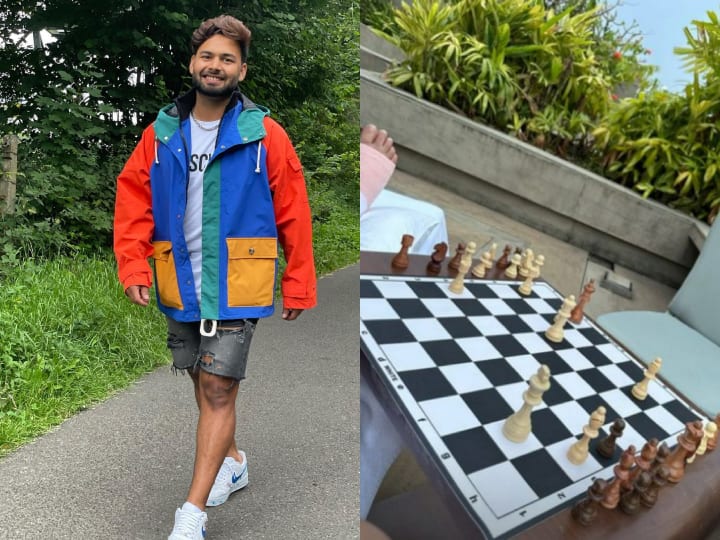 Rishabh Pant playing chase in the middle of the storm, posted this photo on social media and asked this question to fans

