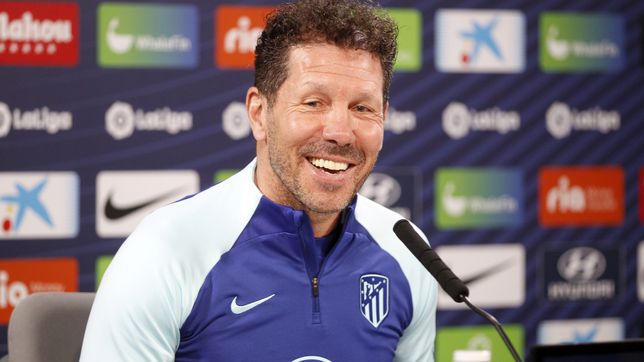  Simeone, about the Clásico: “All the ways to win are good;  You have to respect and be consistent”

