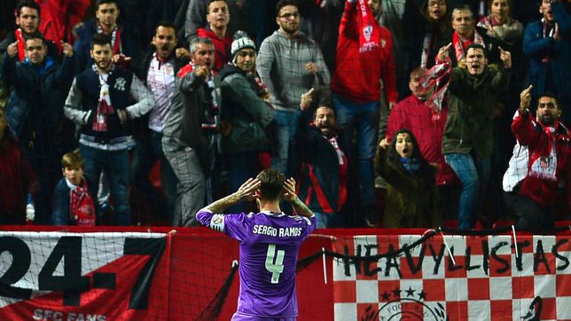 Six years later, Sergio Ramos 'closes' part of Nervión 
