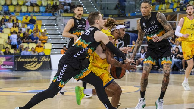 The hungry Gran Canaria devours Bilbao Basket
