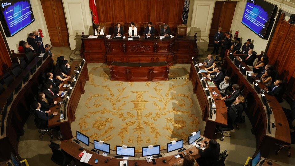 The new constituent process began in Chile

