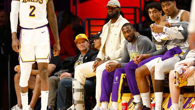This is the first news about LeBron James' injury and his loss with the Los Angeles Lakers in the NBA
