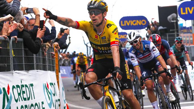 We are all here: Primoz Roglic achieves his first success of 2023
