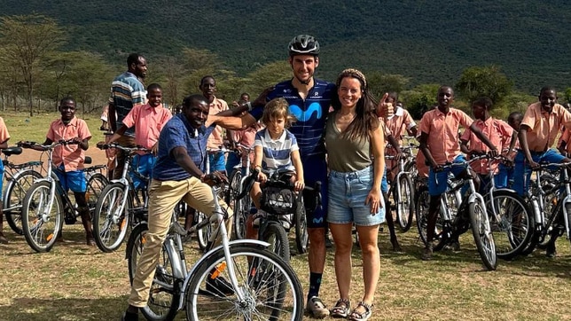 pedaling in kenya

