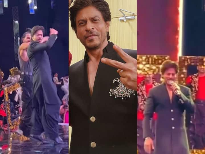 Ambani's event was hijacked by Pathan, Shahrukh Khan danced to 'Jhoome Jo Pathan' and set it on fire


