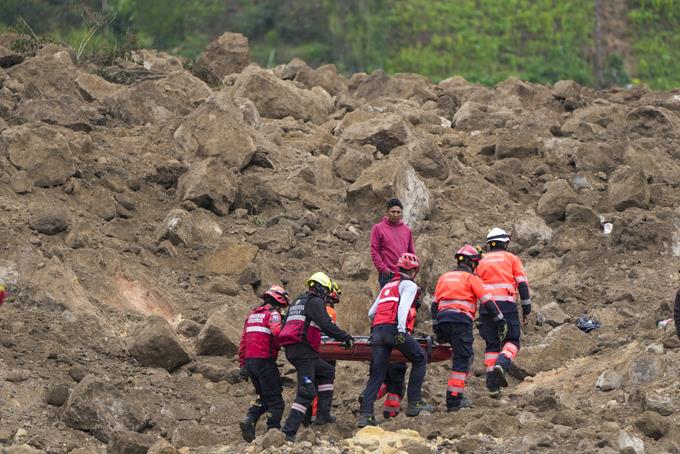 Deaths from avalanche in Ecuador rise to 23 and 67 people are still missing

