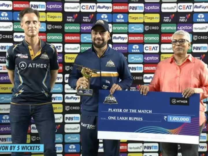 Rashid Khan became 'Man of the Match' in IPL 2023 opener, read what he said about Pandya

