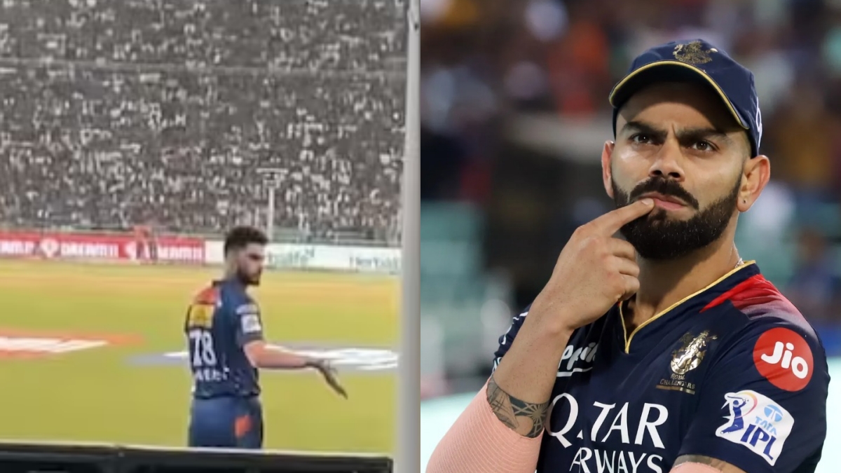 Video: Virat fans did Naveen-ul-Haq wrong, Kohli-Kohli slogans in the stadium

