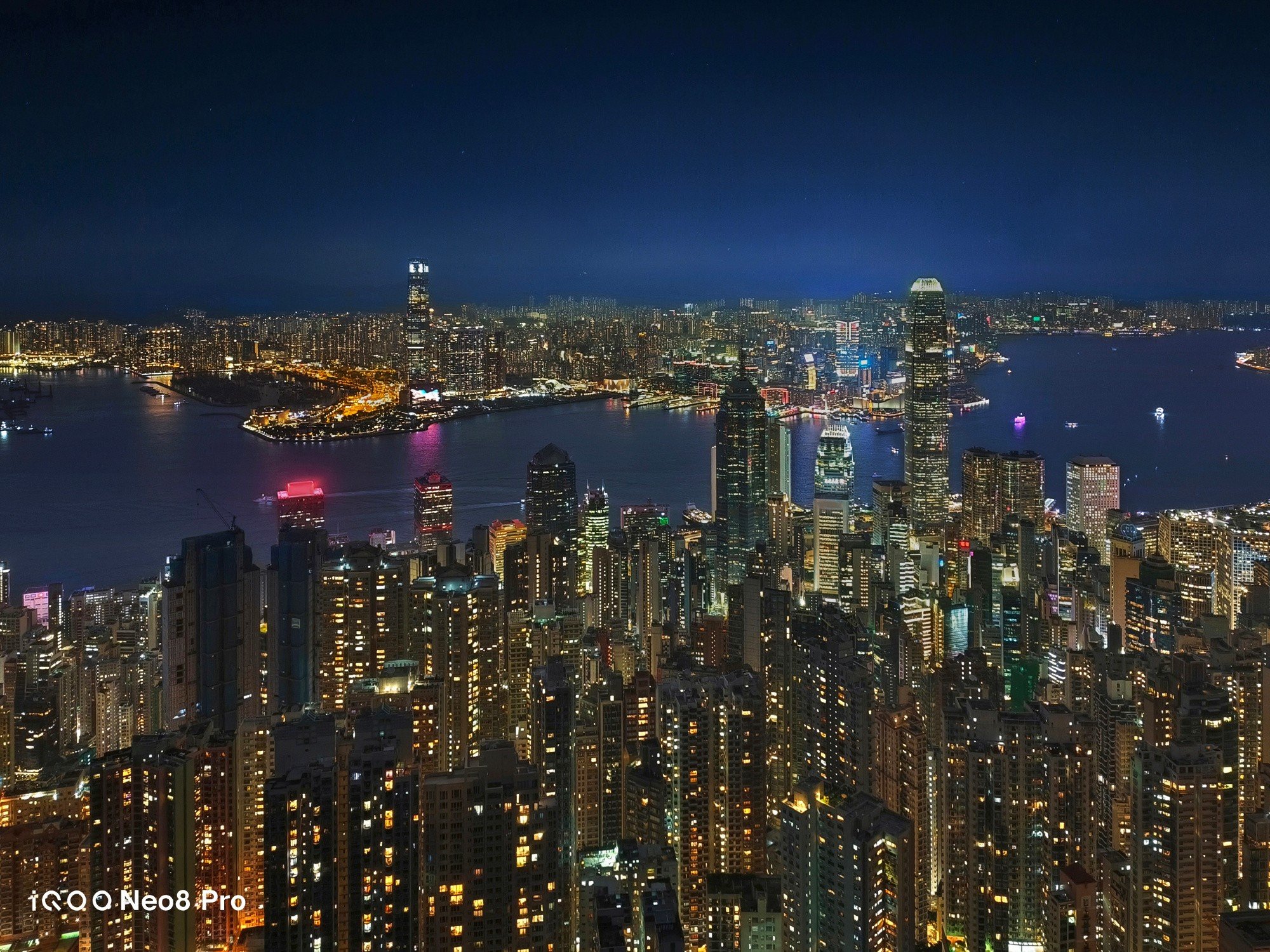 night landscape image captured by iQOO Neo 8