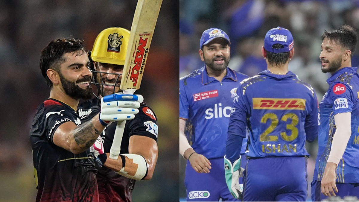 IPL 2023: Mumbai Indians will not be able to go to playoffs even after winning the match, RCB can eat this spot

