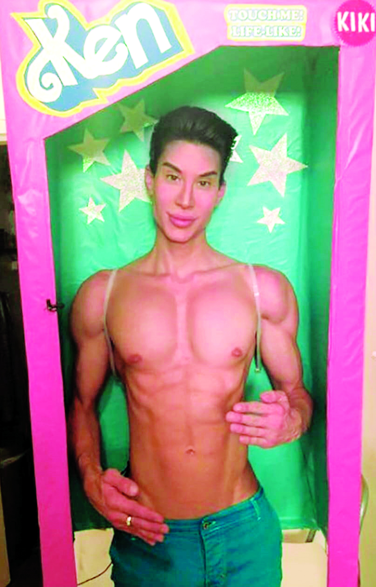 Barbie's human partner exists, as Justin Jedlica, 42, is the flesh and blood Ken.
