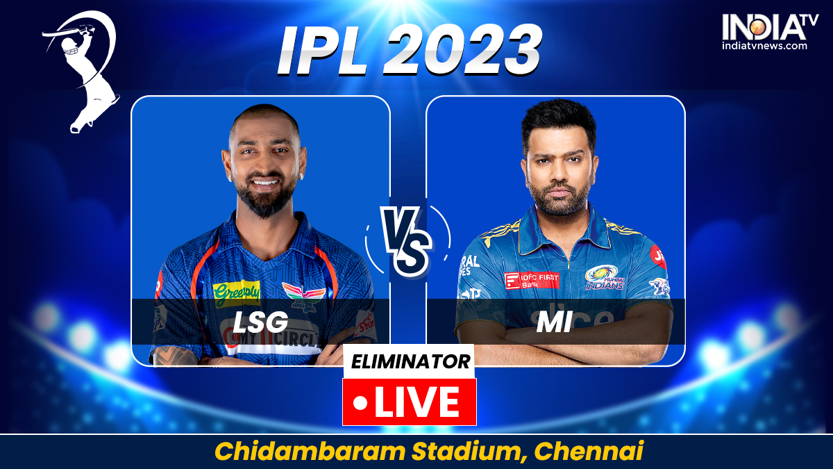 MI vs LSG Eliminator Live: Mumbai Indians to take revenge on Lucknow, Rohit Brigade trailing in terms of records

