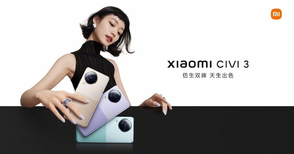 Xiaomi Civi 3 is official: the new mid-range that you can't buy

