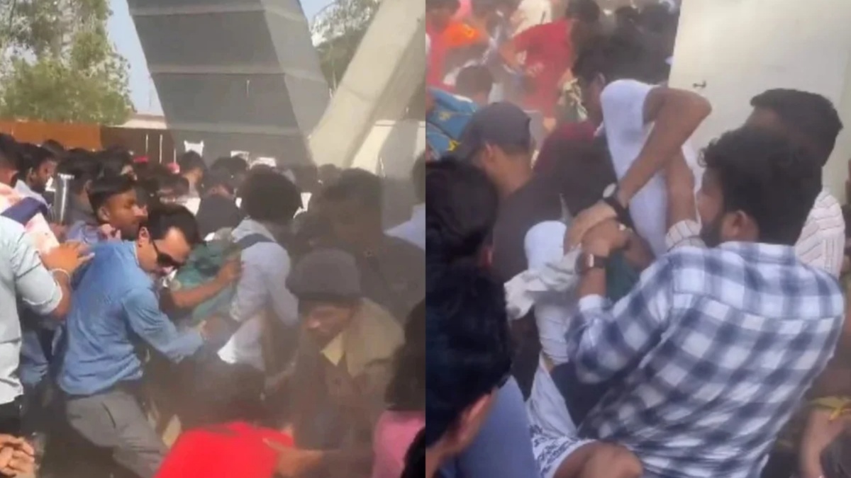 Video: Fans Risk Their Lives To Get IPL Final Tickets!

