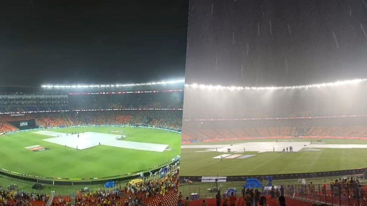 IPL 2023 final: Heavy rain in Ahmedabad, sudden big update on booking day

