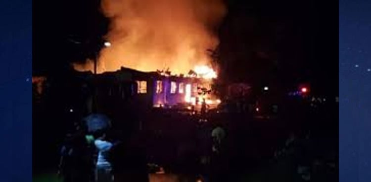 20 female students burnt to death due to fire in girls hostel
