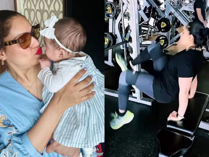 Bipasha Basu Spotted Sweating In Gym 6 Months After Daughter Was Born, She Wrote- 'My New Version'

