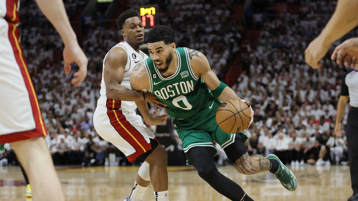 Celtics avoid sweep against Heat thanks to Jayson Tatum
