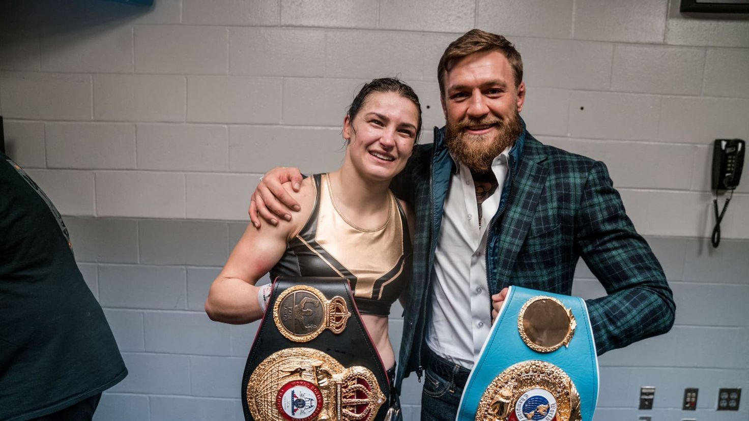 Conor McGregor's support for Katie Taylor
