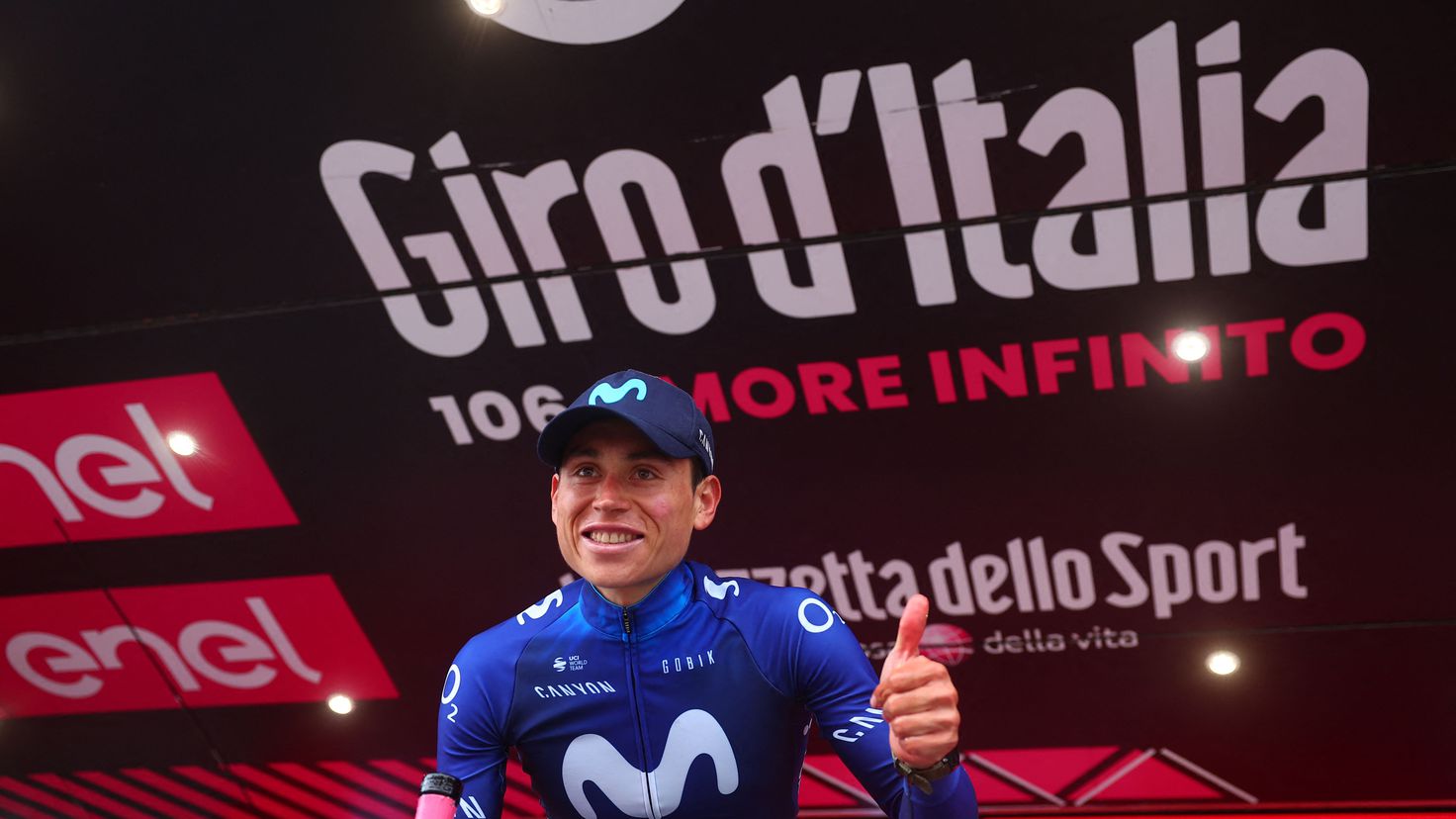 Einer Rubio, from the work to win a stage of the Giro
