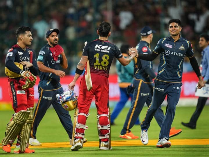 Gujarat broke Bangalore's dream, beating them by 6 wickets and missing out on the playoff race

