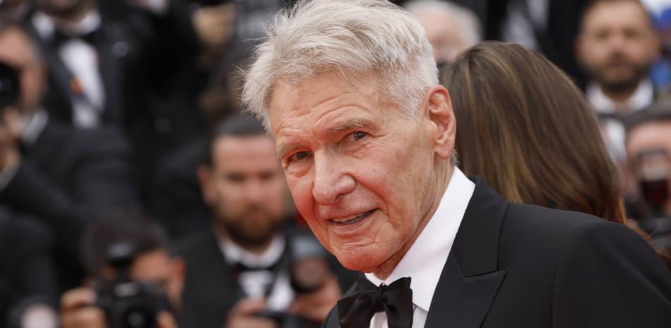 Harrison Ford says goodbye to Indiana Jones in Cannes
