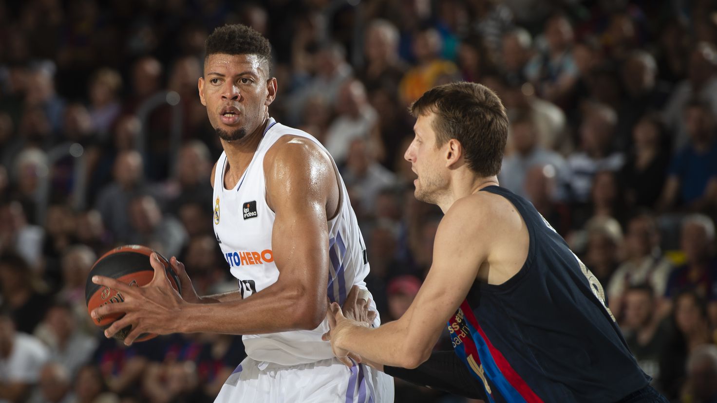 How many times have Barcelona and Real Madrid met in a Euroleague Final Four?
