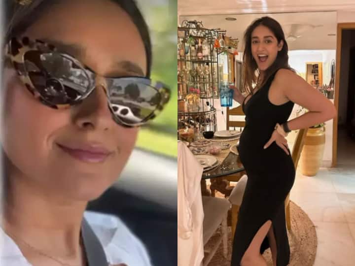 Ileana D'Cruz drove from pregnancy, shared the video and then showed off her baby bump

