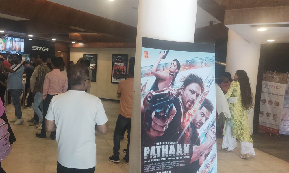 In the second week, the show of 'Pathan' also declined at multiplexes