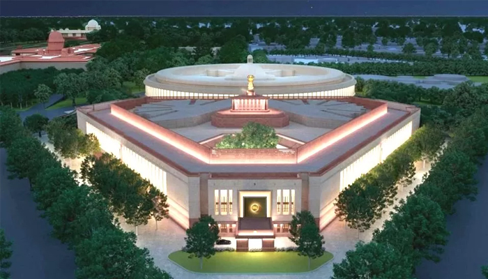 India's new parliament building at a cost of Rs. 1250 crores
