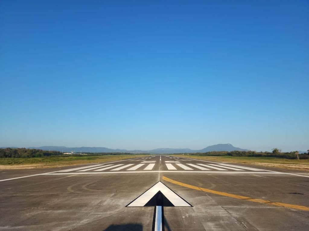 New runway at the Gregorio Luperón International Airport in Puerto Plata.
