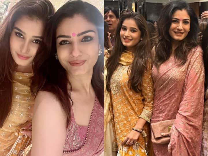 Raveena Tandon arrived at her daughter's graduation dinner, fans said after seeing the photos - 'Second Raveena'

