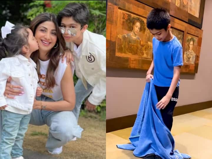 Shilpa Shetty wished Vian on his birthday by sharing an unpublished video, the actress shared this video

