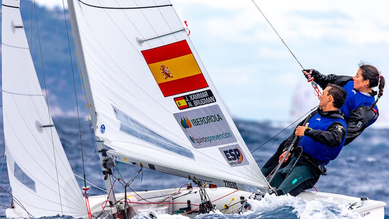 Spain is left without a medal in the European 470
