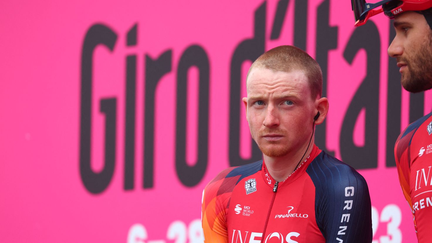 Tao Geoghegan Hart breaks his hip in his fall at the Giro
