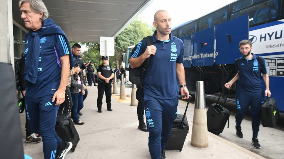 The Argentine U-20 team moved to the San Juan headquarters  
