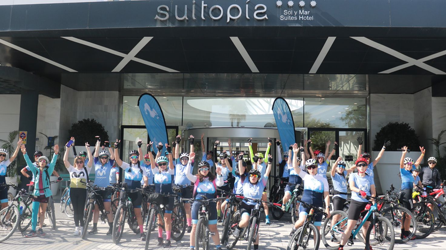 The Hotel Suitopia - Sol y Mar Suites hosts the new Women In Bike event
