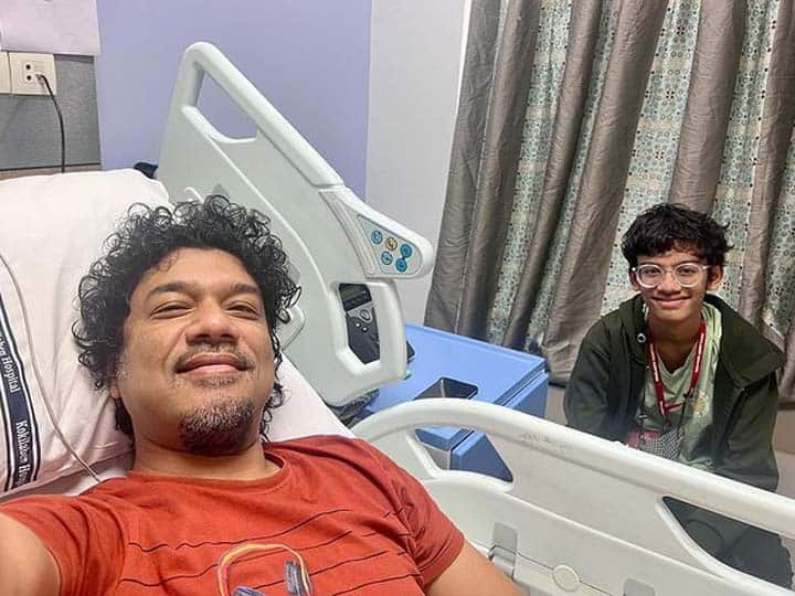 The singer Papon admitted to the hospital, wrote a touching note for his son.

