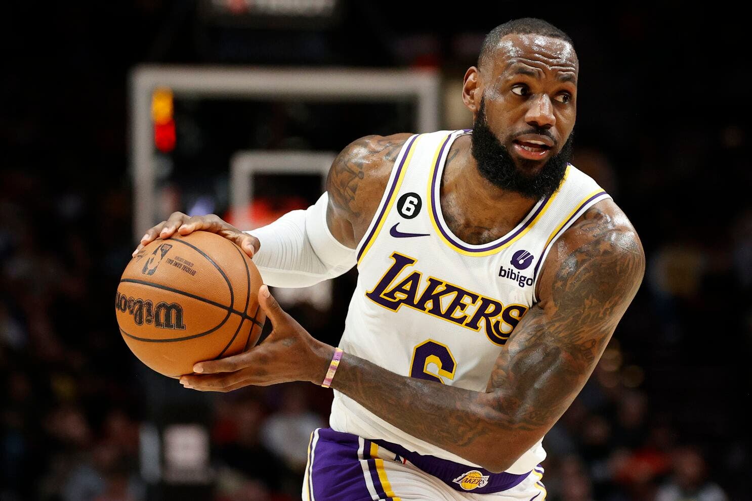 The team that wants to get LeBron James out of the Los Angeles Lakers
	

