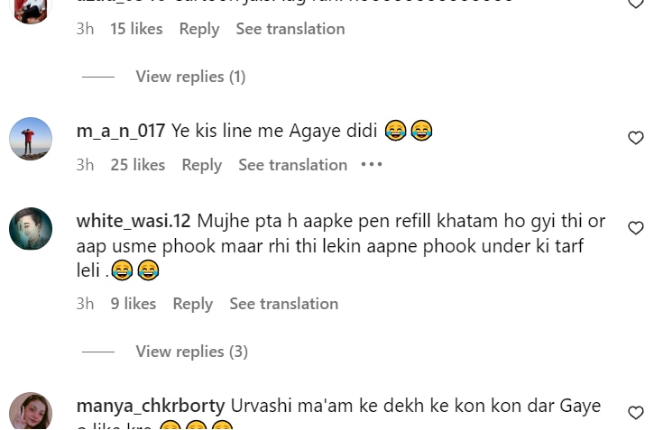 Urvashi Rautela trolled wearing blue lipstick users said What happened