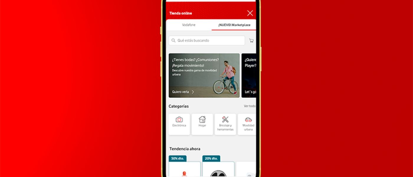 Vodafone launches its marketplace with AI for customers
