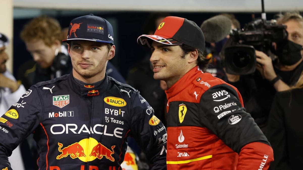 The statistic in which Carlos Sainz is better than Verstappen 
	
