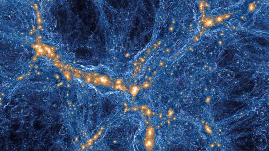 Galaxies in the big voids of the universe grow slower than the rest

