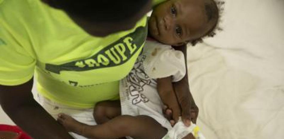 45,000 cases of cholera in Haiti
